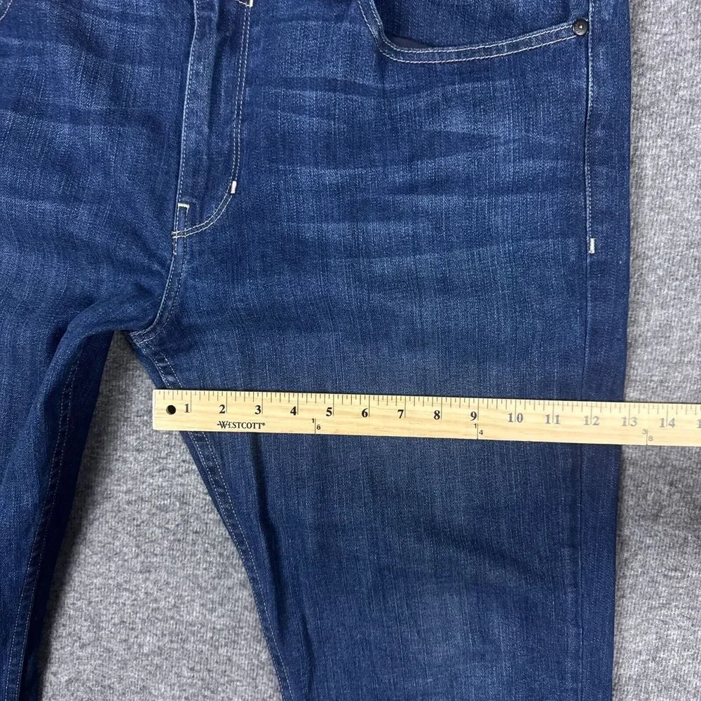 Paige Normandie Jeans Mens 38x35 Blue Denim Straight‎ Stretch Modern Casual USA